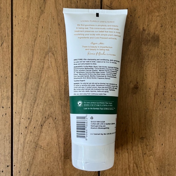 Raw Sugar Pure Scalp Therapy 6.7 oz - Picture 2 of 3